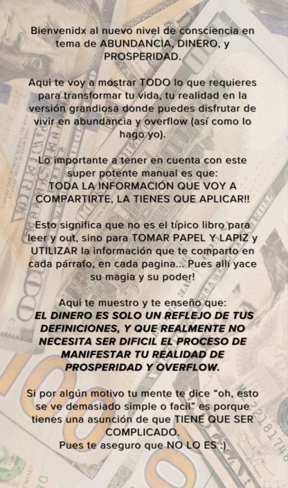 Manual: dinero y manifestacion - Imagen 2