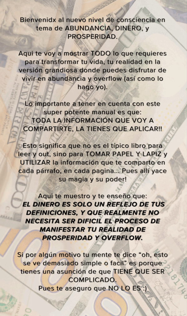Manual: dinero y manifestacion - Imagen 2
